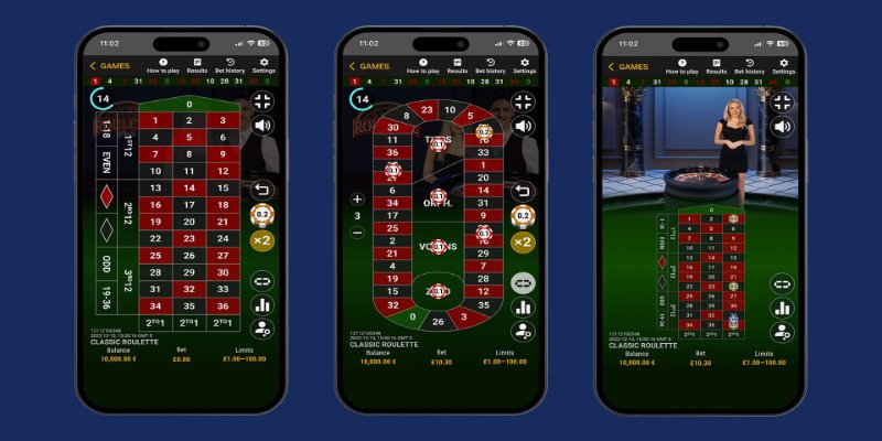 Game bài Roulette quốc dân khiến tay cược nào cũng yêu thích 4 Thoải mái tham gia cá cược chỉ với chiếc điện thoại