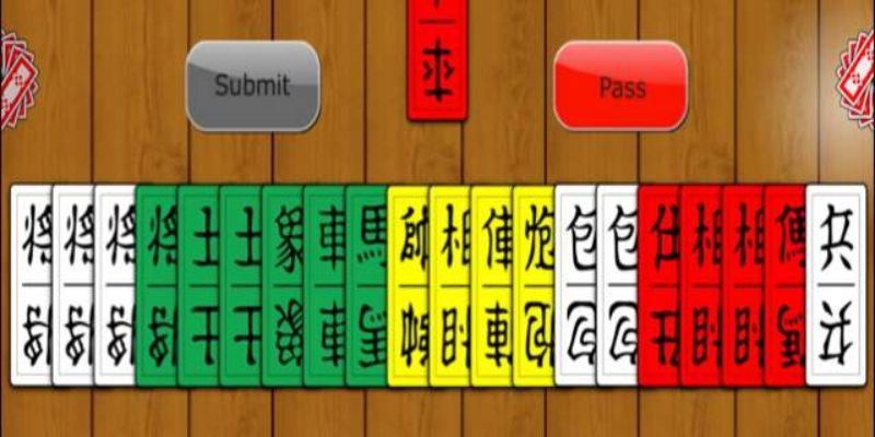 Bộ bài được sử dụng trong game Tứ Sắc Bộ bài được sử dụng trong game Tứ Sắc