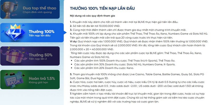 Nền tảng khuyến mãi chuyên nghiệp được nhà cái đưa ra cho thành viên Nền tảng khuyến mãi chuyên nghiệp được nhà cái đưa ra cho thành viên