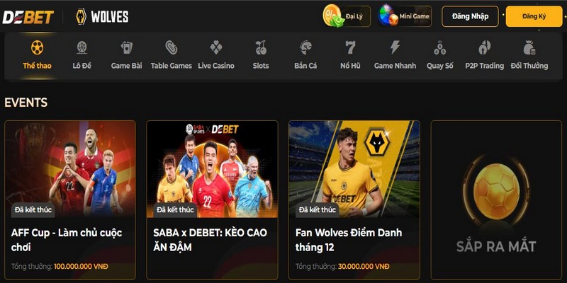 DEBET – Top thương hiệu nhà cái uy tín hot nhất 2025 1 DEBET là thương hiệu nhà cái trực tuyến hot nhất 2025