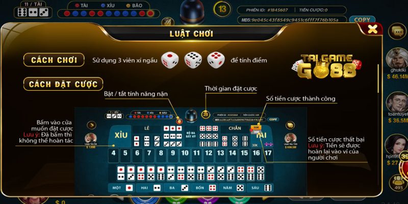 Tài xỉu online là gì? Bí quyết chinh phục trò chơi hàng đầu 4 Tài xỉu online là gì và luật chơi ra sao?