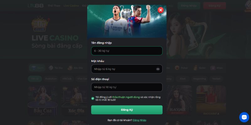 UK88 - Sân chơi giải trí cá cược đẳng cấp trên thị trường 4 Đăng ký tài khoản trang cược ngay để trải nghiệm dịch vụ cá cược đẳng cấp