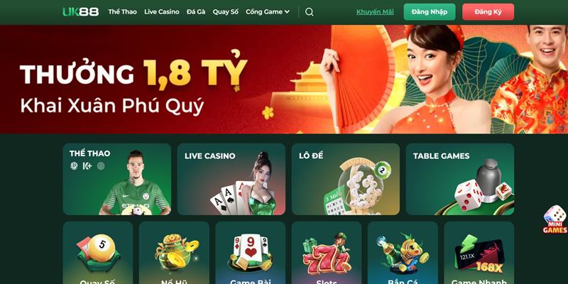 UK88 còn khá trẻ nhưng đã tạo được danh tiếng nhất định trên thị trường UK88 còn khá trẻ nhưng đã tạo được danh tiếng nhất định trên thị trường