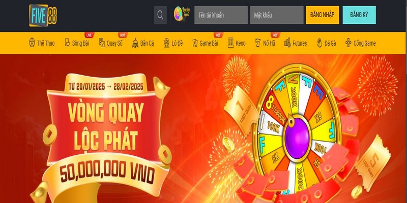 FIVE88 là thương hiệu nhà cái đẳng cấp quốc tế FIVE88 là thương hiệu nhà cái đẳng cấp quốc tế