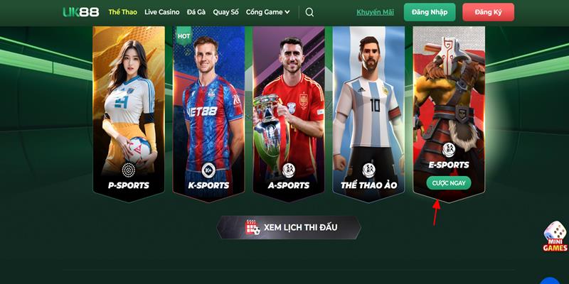 UK88 là một trong những nhà cái Esport uy tín quen thuộc UK88 là một trong những nhà cái Esport uy tín quen thuộc