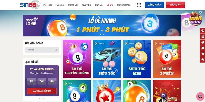 SIN88 là một trong những nhà cái lô đề hàng đầu tại châu Á SIN88 là một trong những nhà cái lô đề hàng đầu tại châu Á