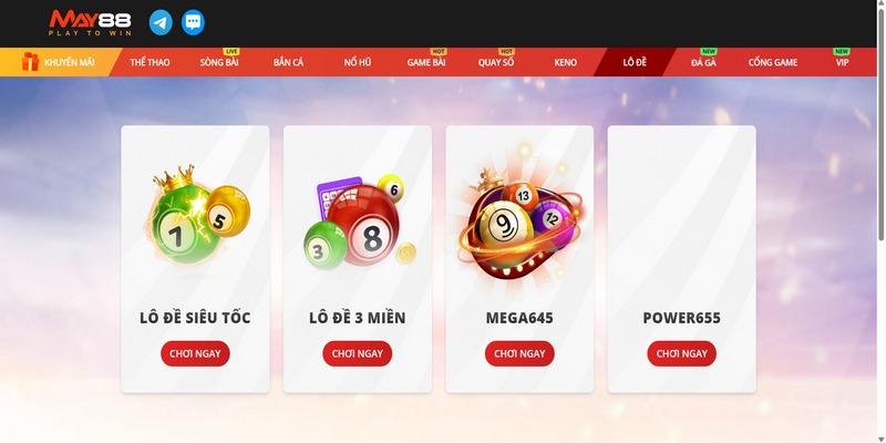 MAY88 là website lô đề đẳng cấp hoạt động tại nhiều quốc gia MAY88 là website lô đề đẳng cấp hoạt động tại nhiều quốc gia