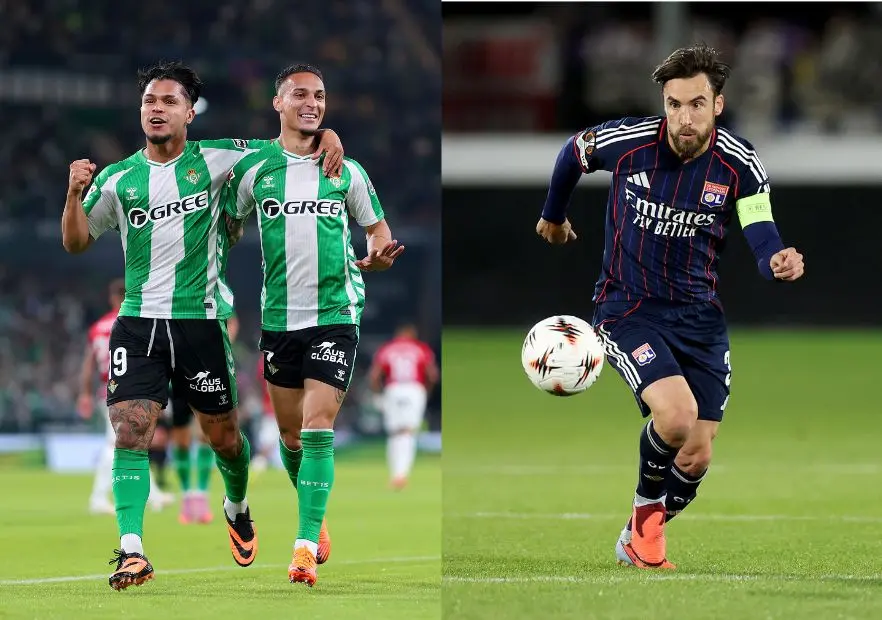 Europa League: Real Betis vs Lyon 3h ngày 7/11 2 Soikeo