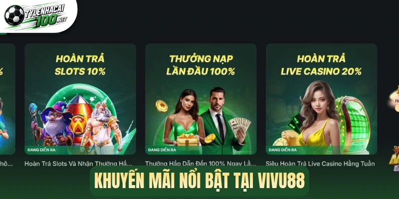 Ưu đãi thể thao hấp dẫn tại Vivu88