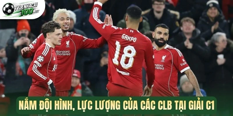 Nắm đội hình, lực lượng của các CLB tại giải C1